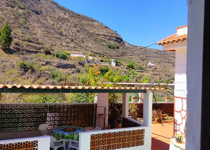 컨트리하우스 Casa Cueva Rural Trebola, Artenara Juncalillo