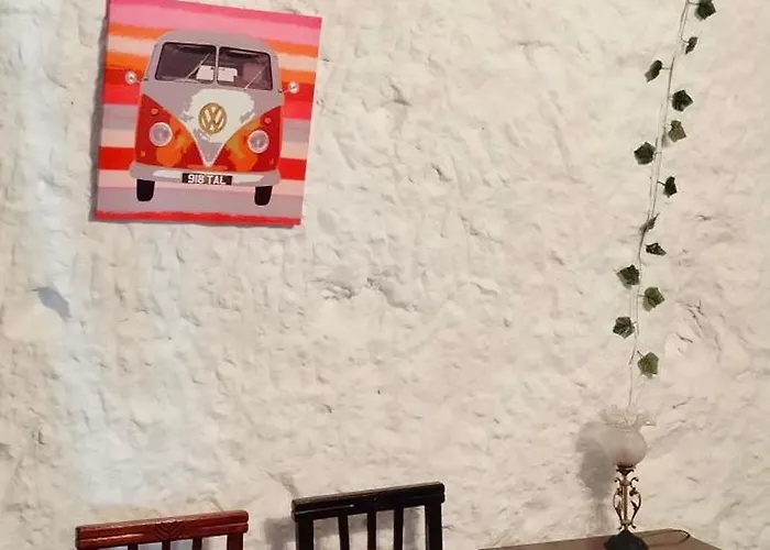 Casa Cueva Rural Trebola, Artenara 컨트리하우스 Juncalillo