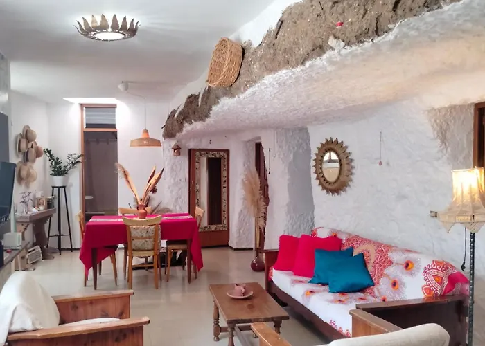컨트리하우스 Casa Cueva Rural Trebola, Artenara Juncalillo